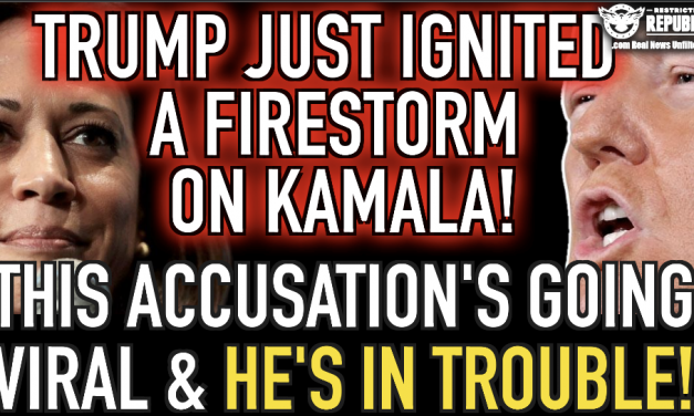 Trump Just Ignited a FIRESTORM On Kamala! This Accusation’s Going Viral & He’s In TROUBLE!